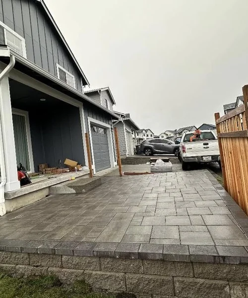Paver Patio & Fence Installation in Bonney Lake 